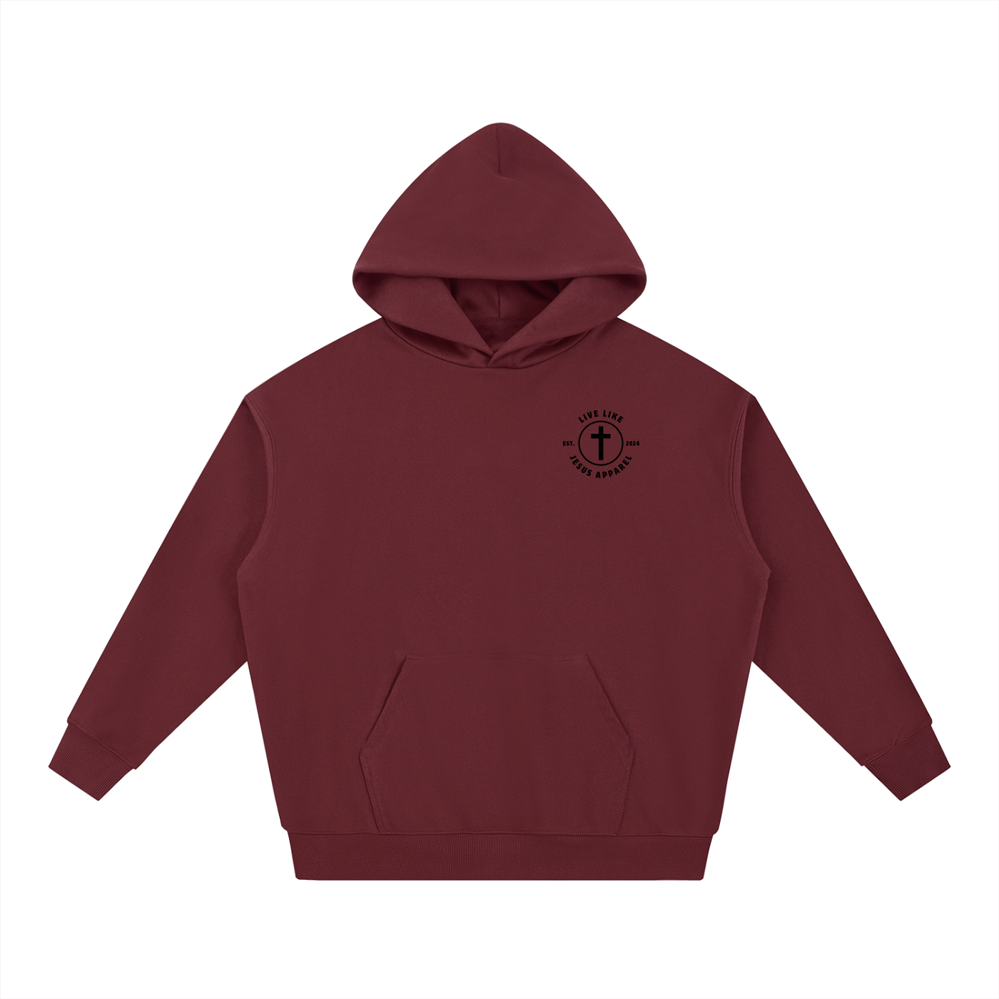 Live Like Jesus Signature Essential Heavyweight Hoodie