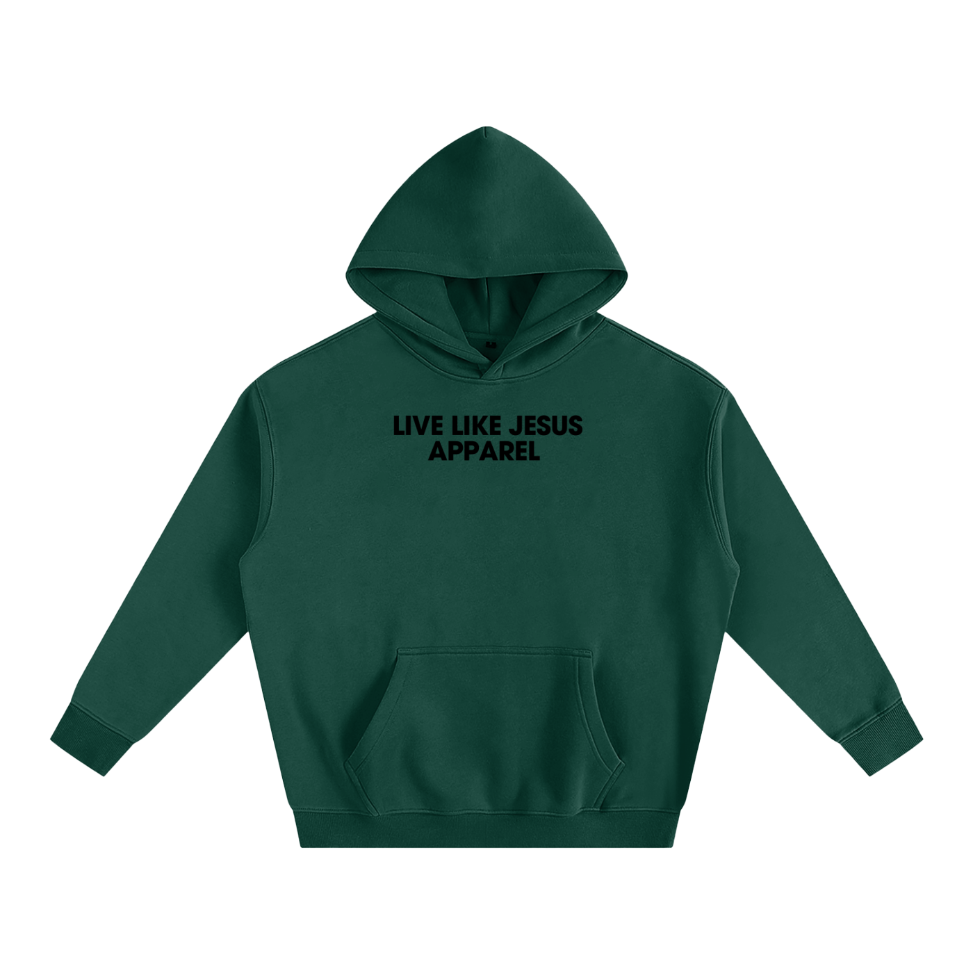 Cross Collage Oversized Hoodie