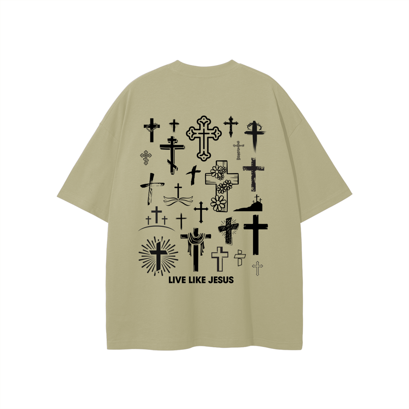 Cross Collage Unisex T-shirt