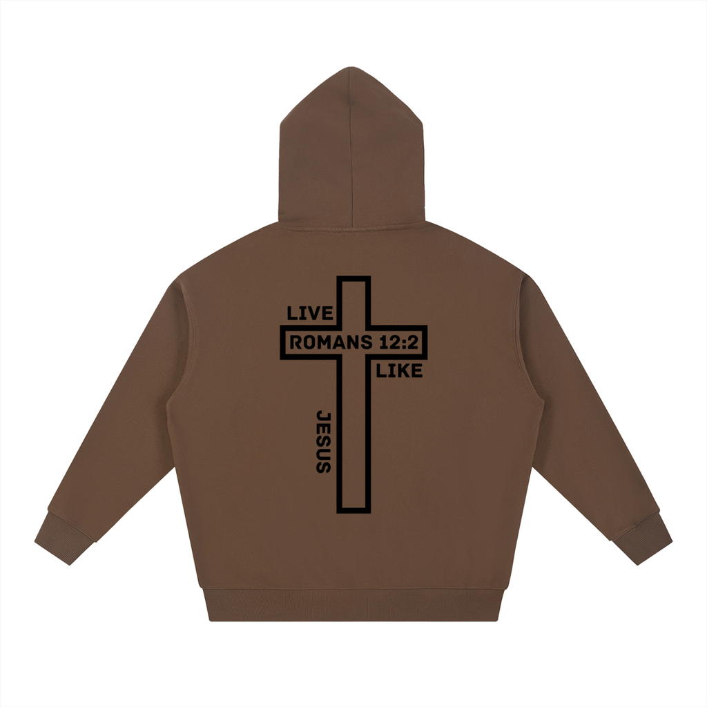 Live Like Jesus Signature Essential Heavyweight Hoodie
