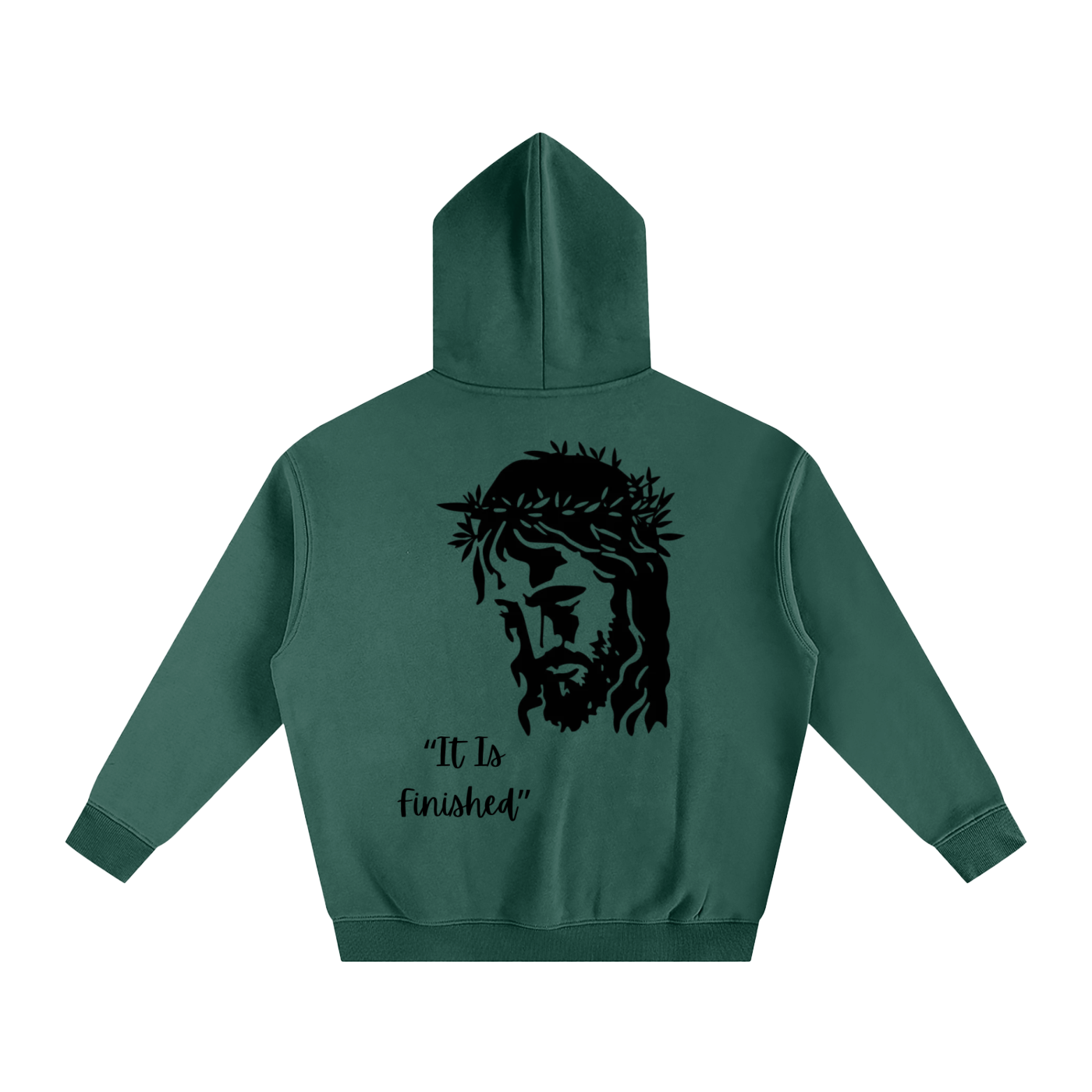 It Is Finished Oversized Hoodie