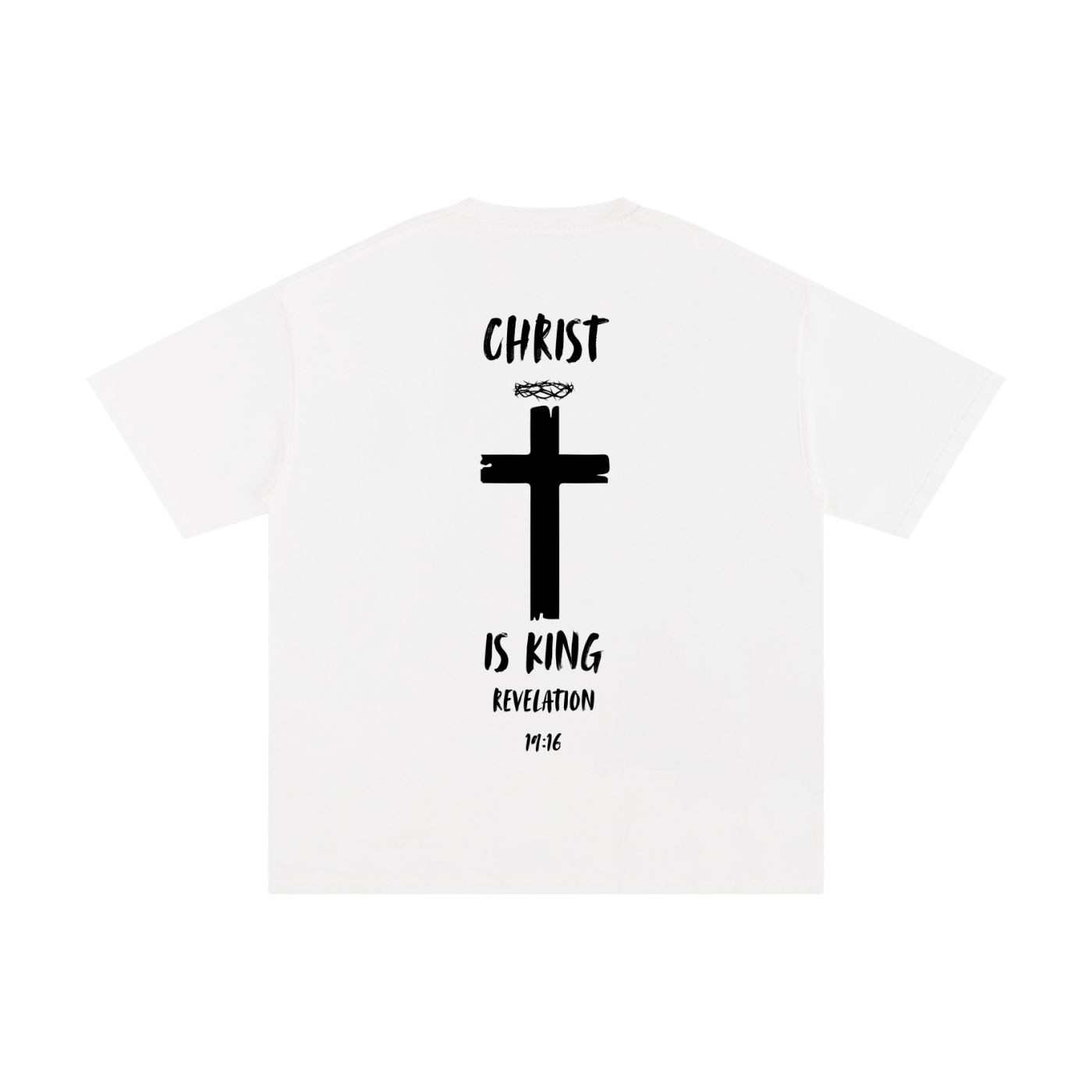 Christ is King Unisex Pure Cotton T-Shirt