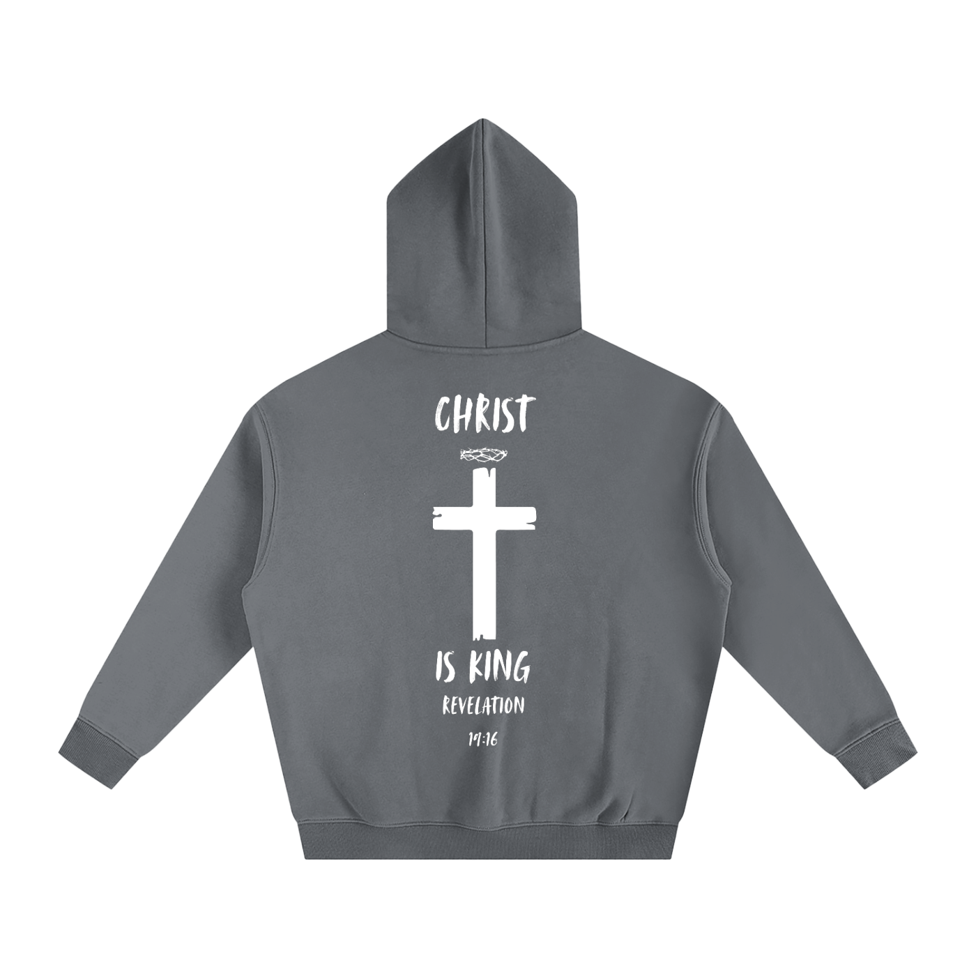 Christ is King Oversize Fleeced Hoodie