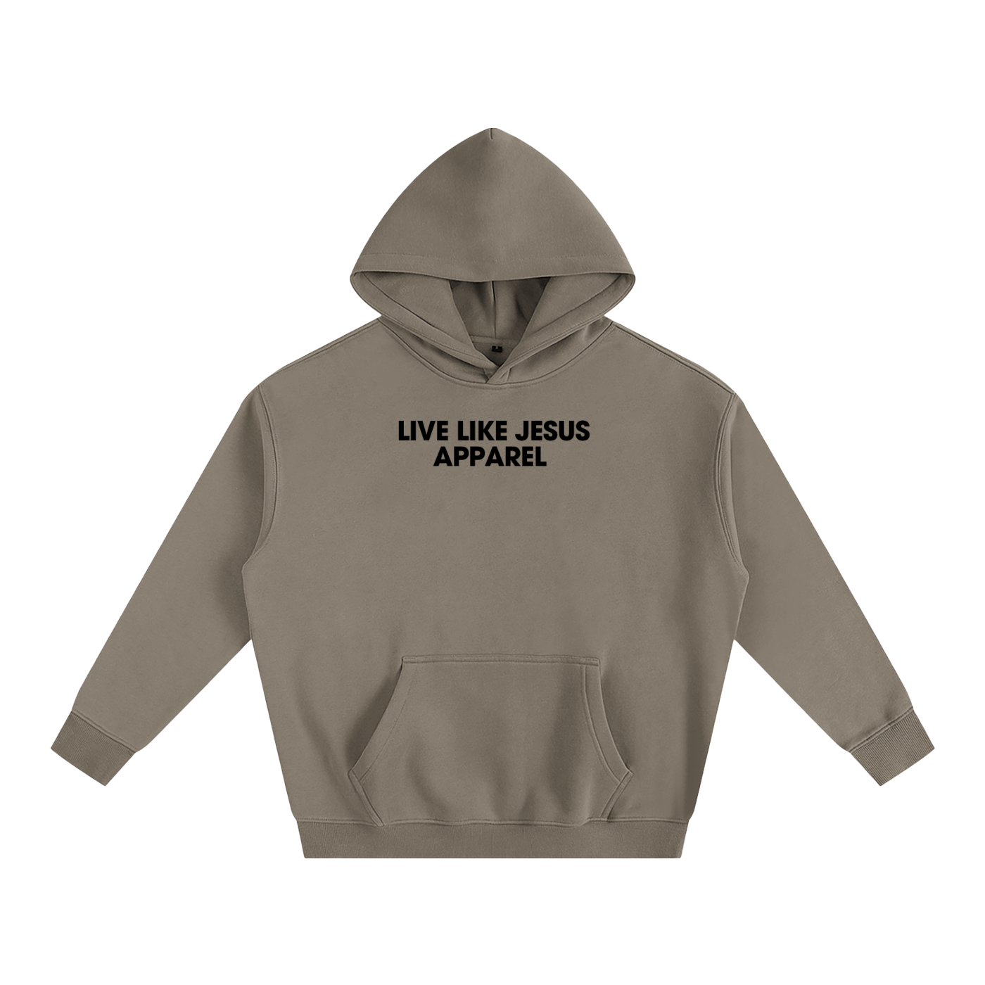 Cross Collage Oversized Hoodie