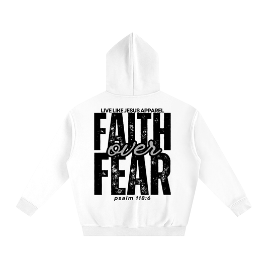 Faith Over Fear Oversized Hoodie