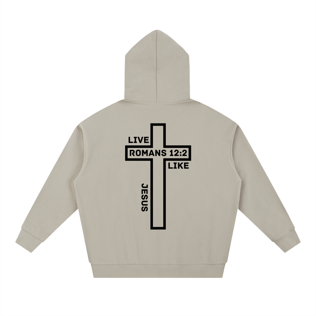 Live Like Jesus Signature Essential Heavyweight Hoodie