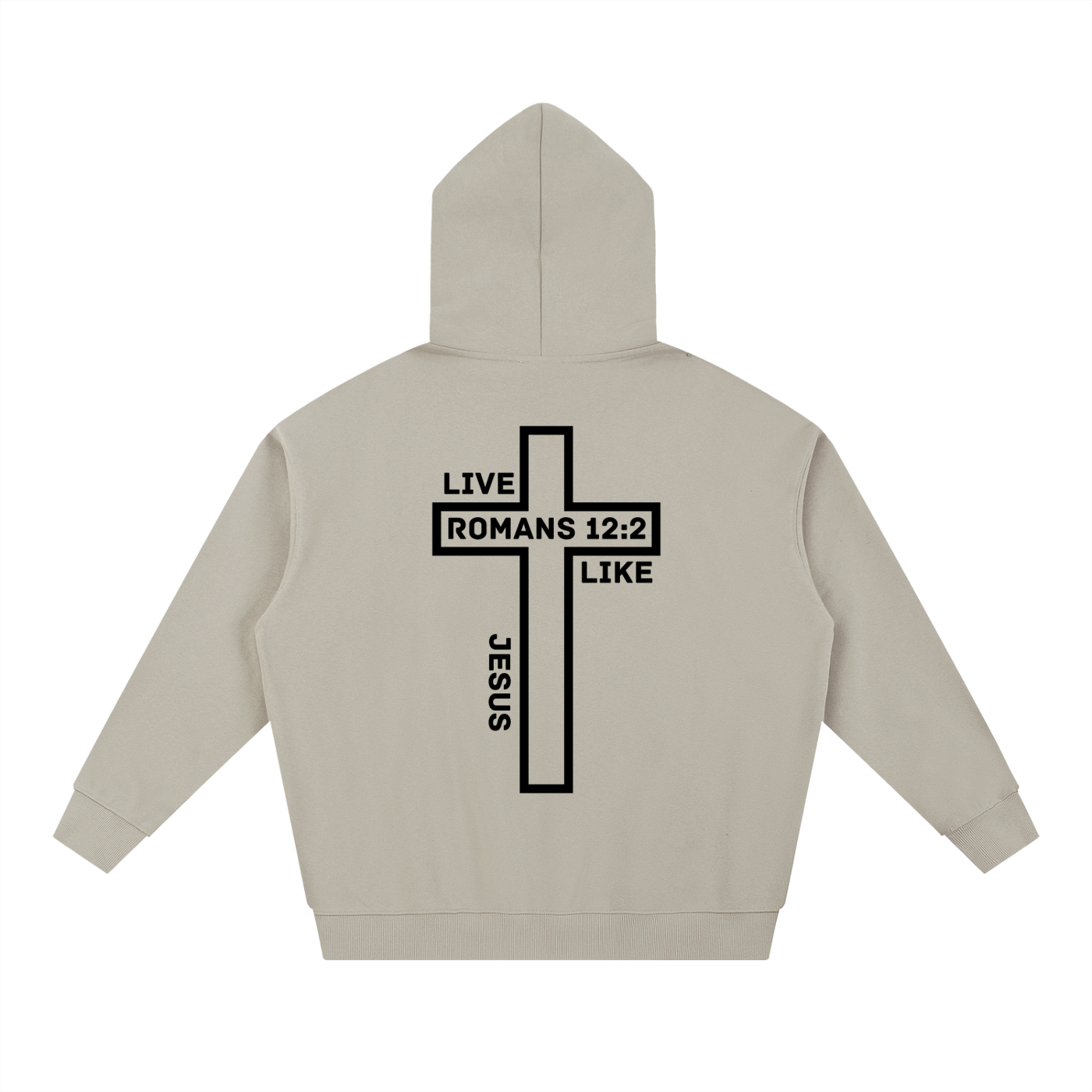 Live Like Jesus Signature Essential Heavyweight Hoodie