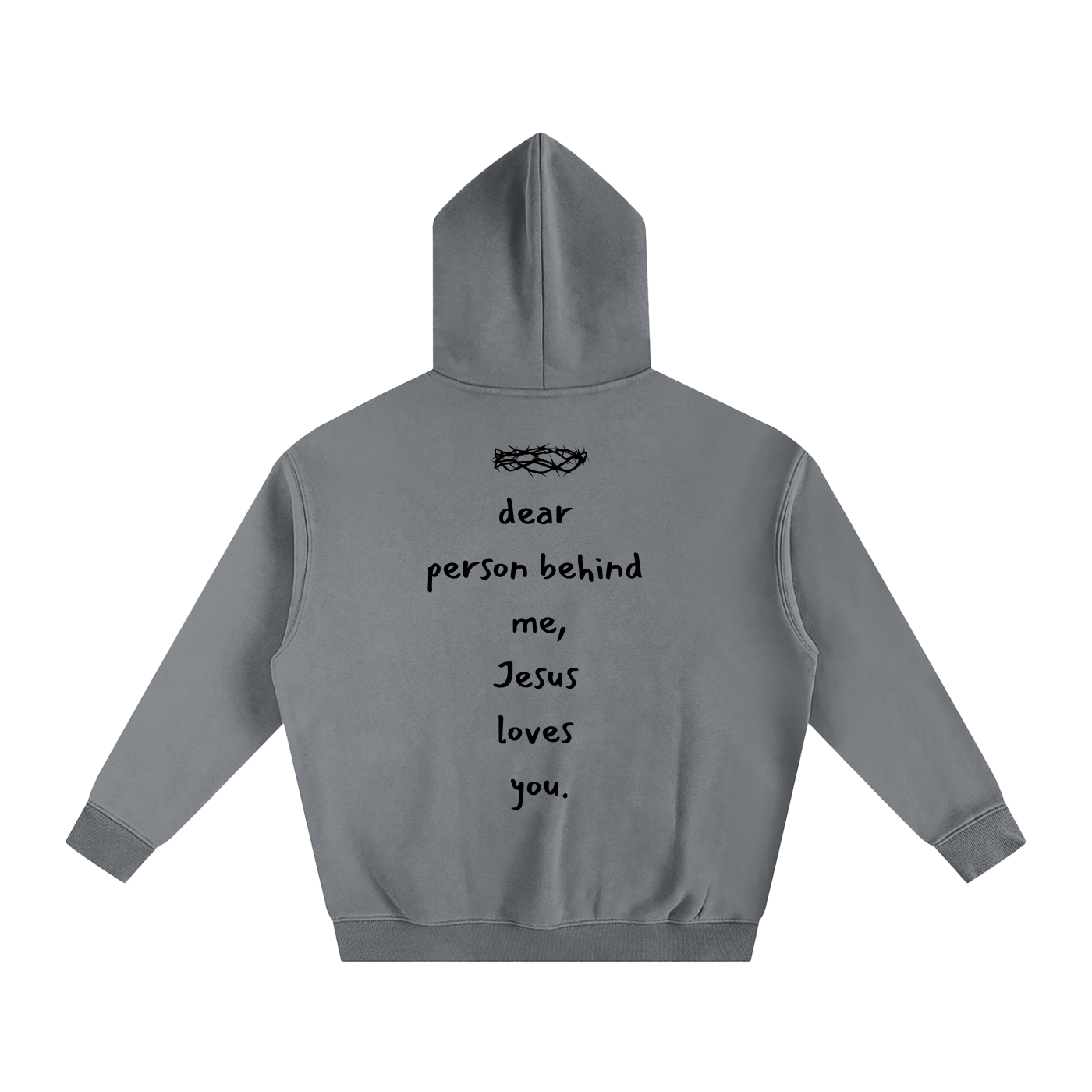 Dear Person Behind Me Oversized Hoodie