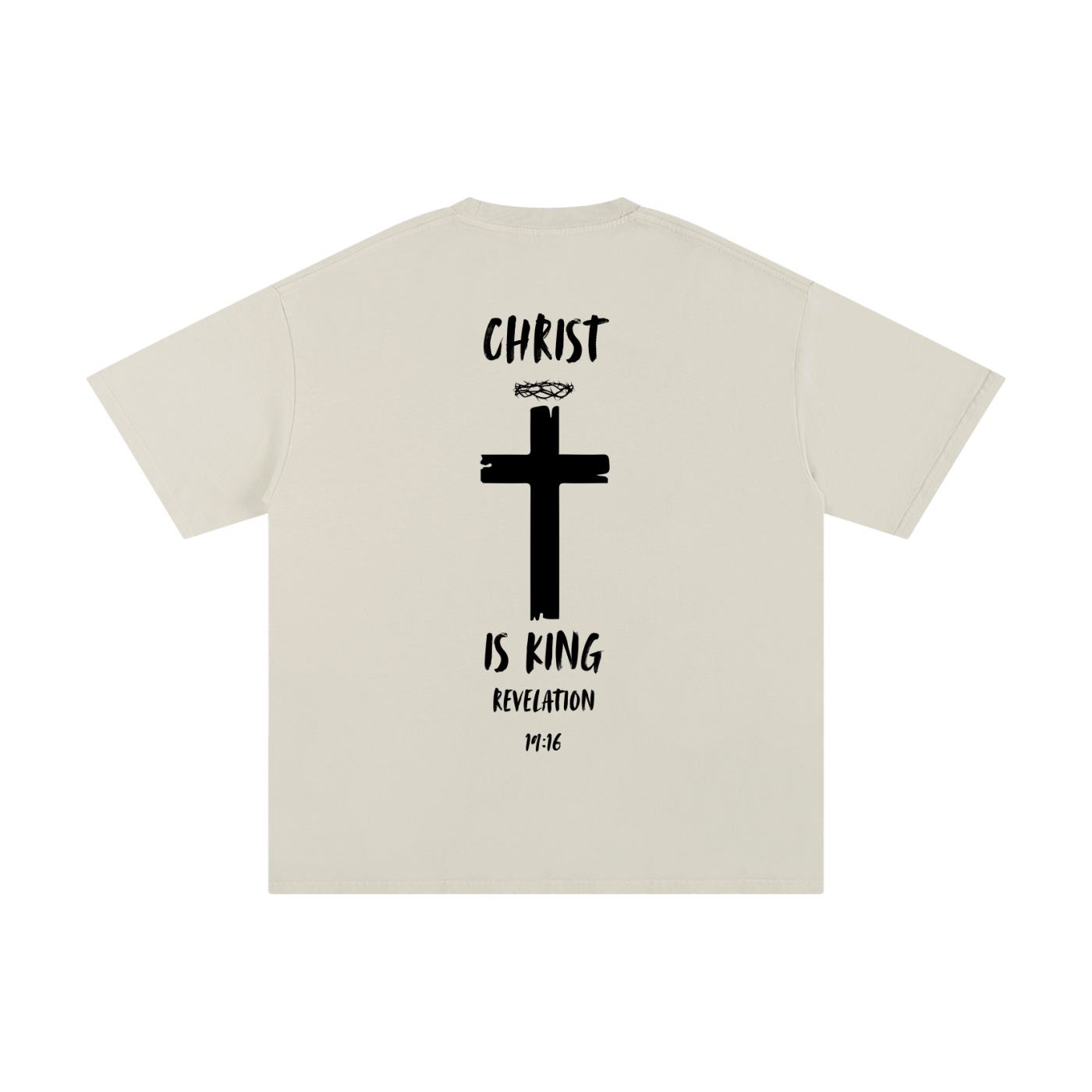 Christ is King Unisex Pure Cotton T-Shirt