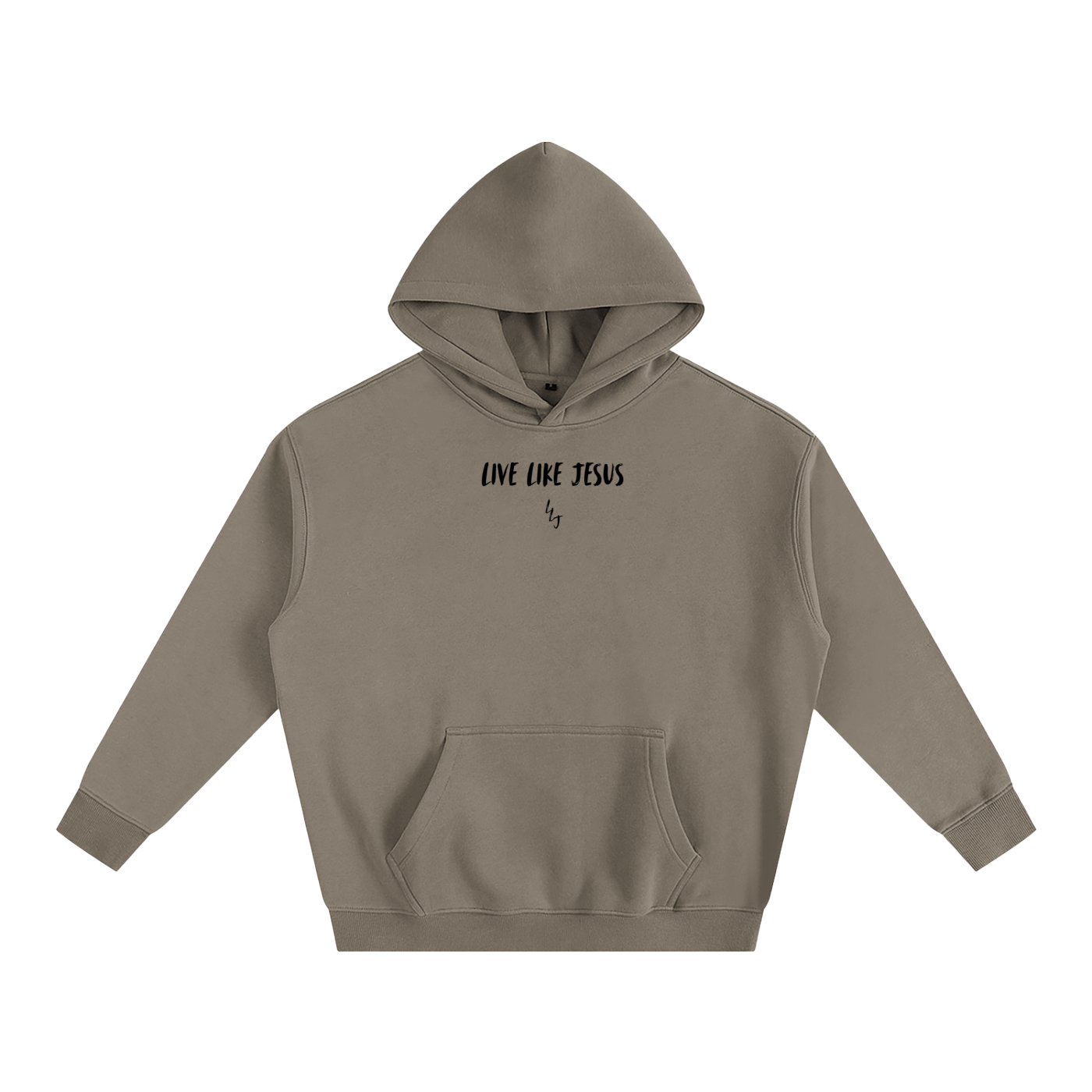 Christ is King Oversize Fleeced Hoodie