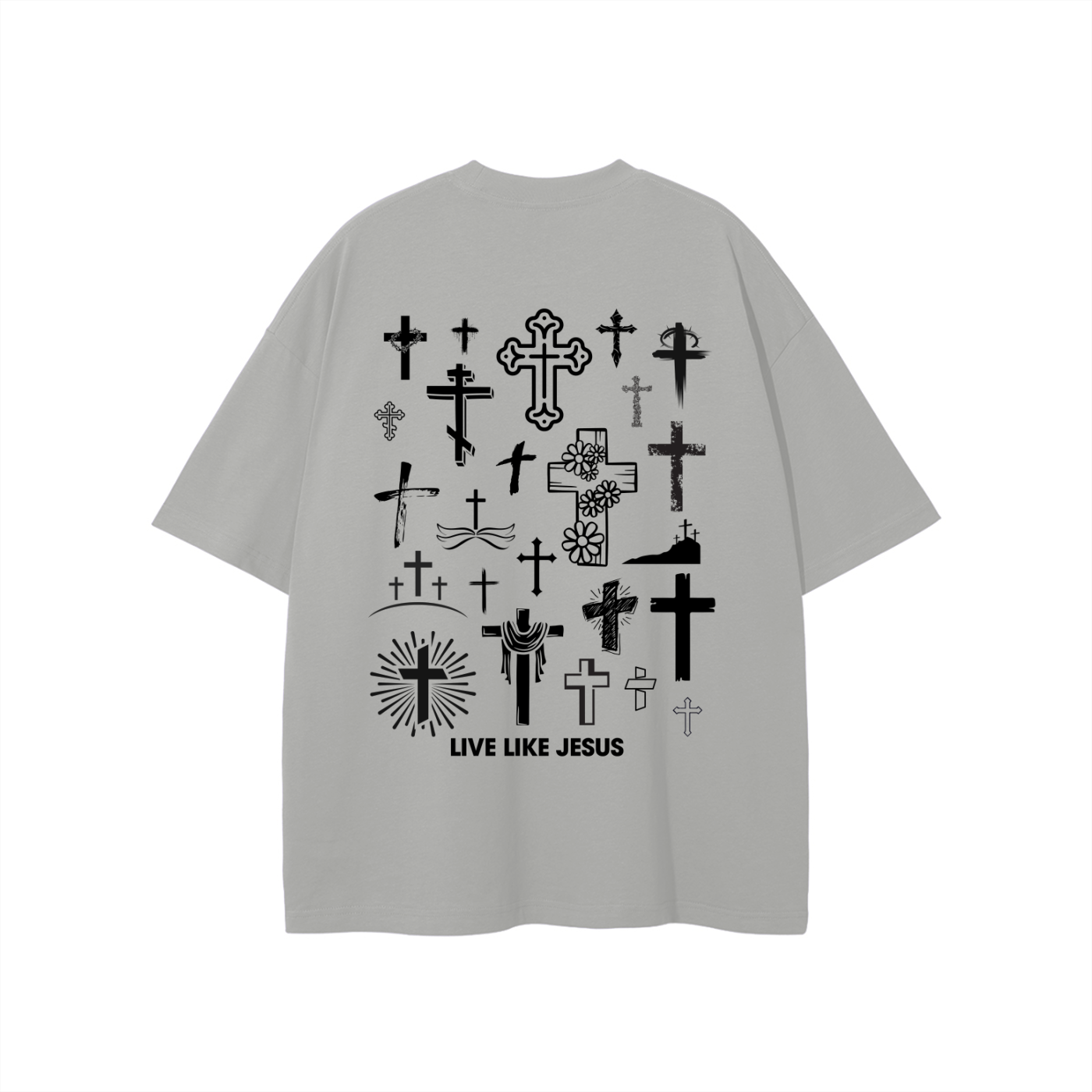 Cross Collage Unisex T-shirt
