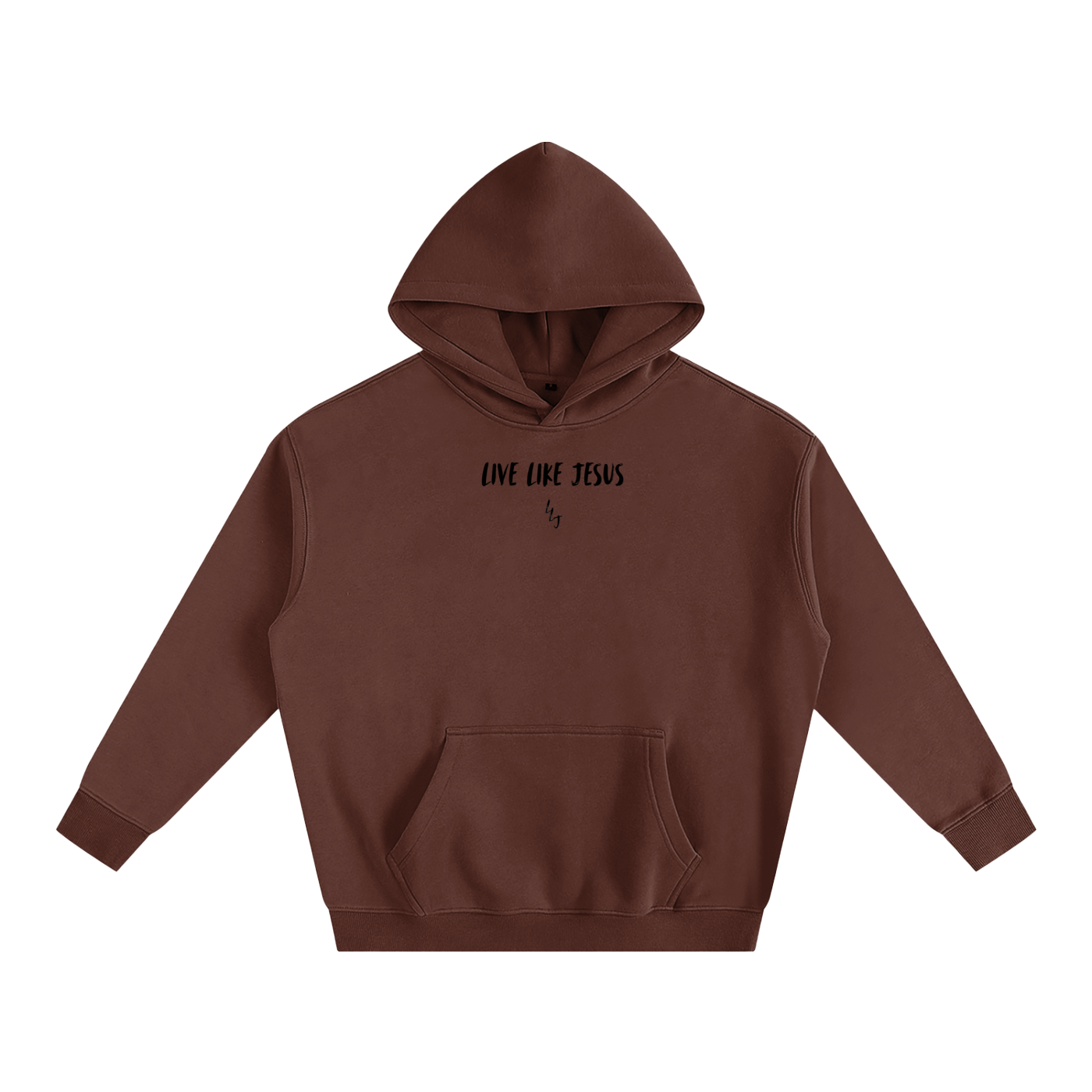 Christ is King Oversize Fleeced Hoodie