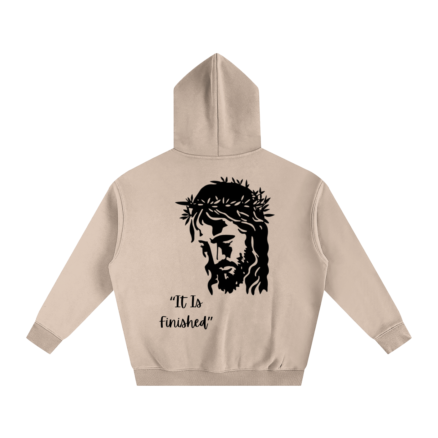 It Is Finished Oversized Hoodie