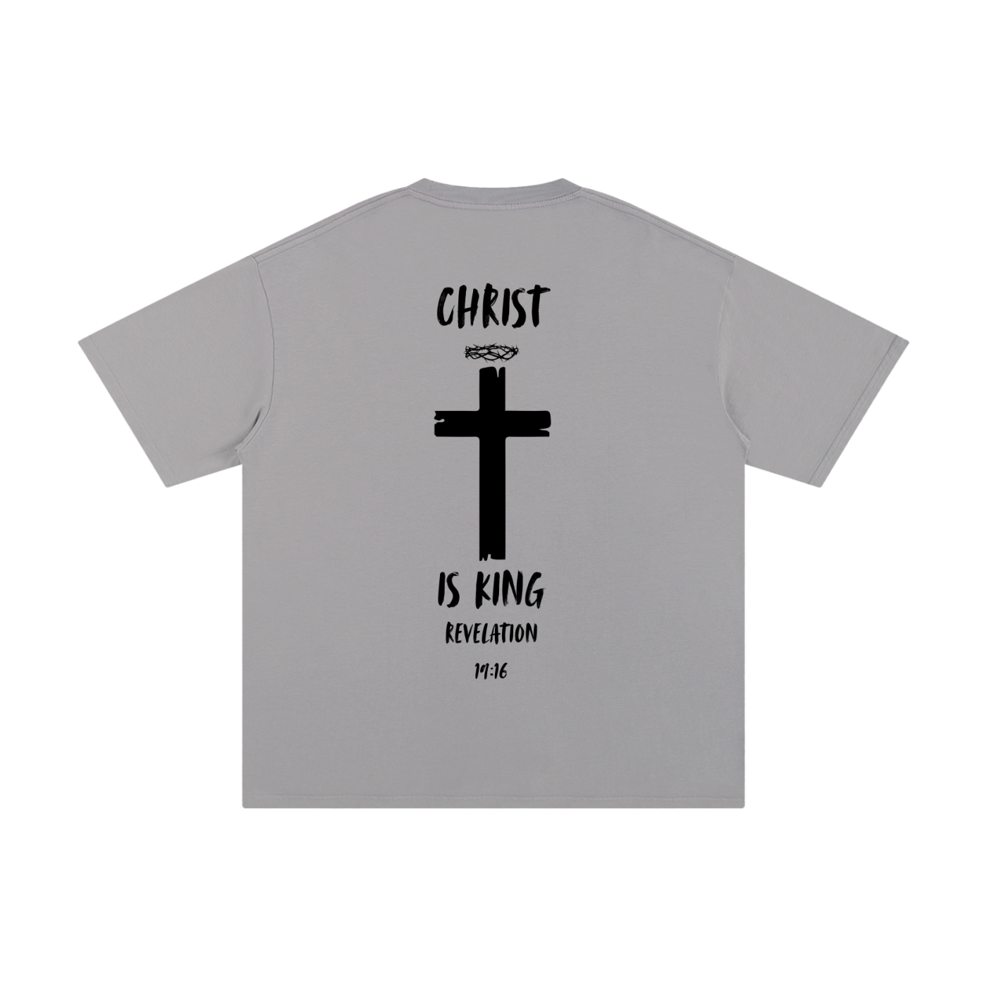 Christ is King Unisex Pure Cotton T-Shirt