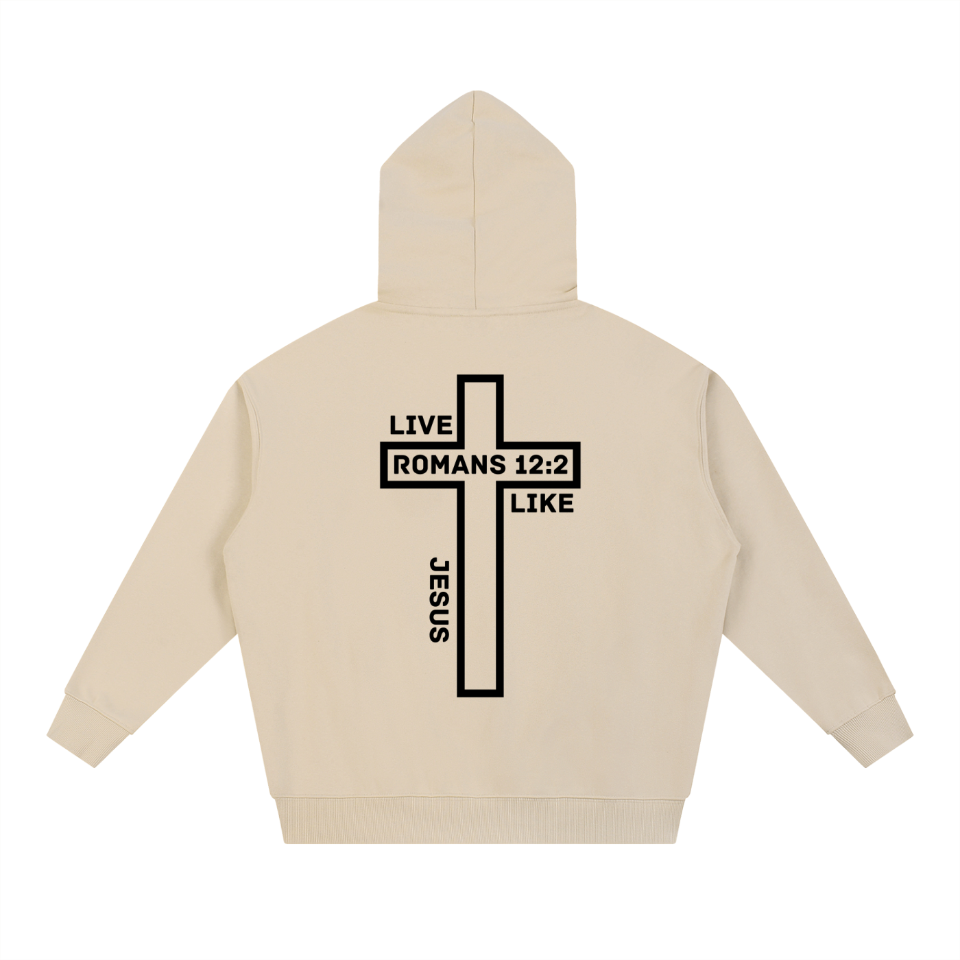 Live Like Jesus Signature Essential Heavyweight Hoodie