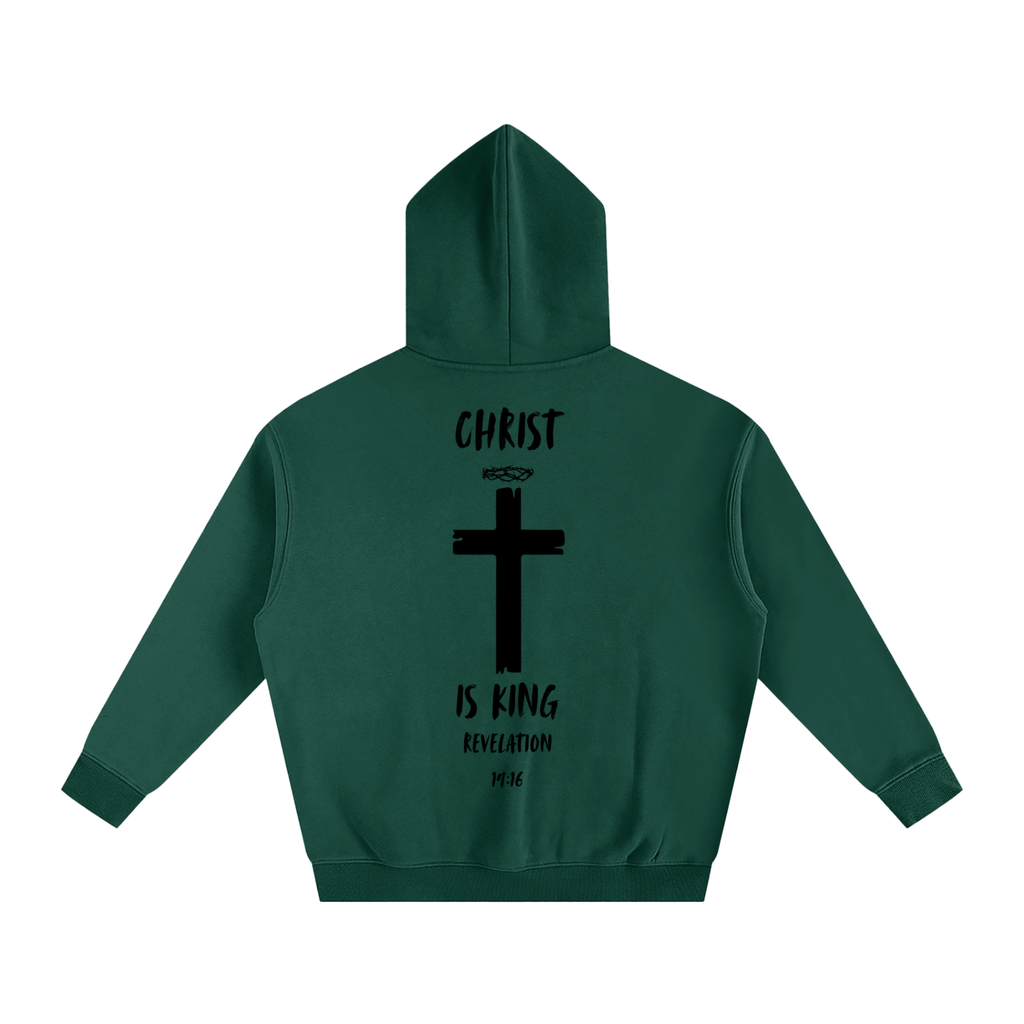 Christ is King Oversize Fleeced Hoodie