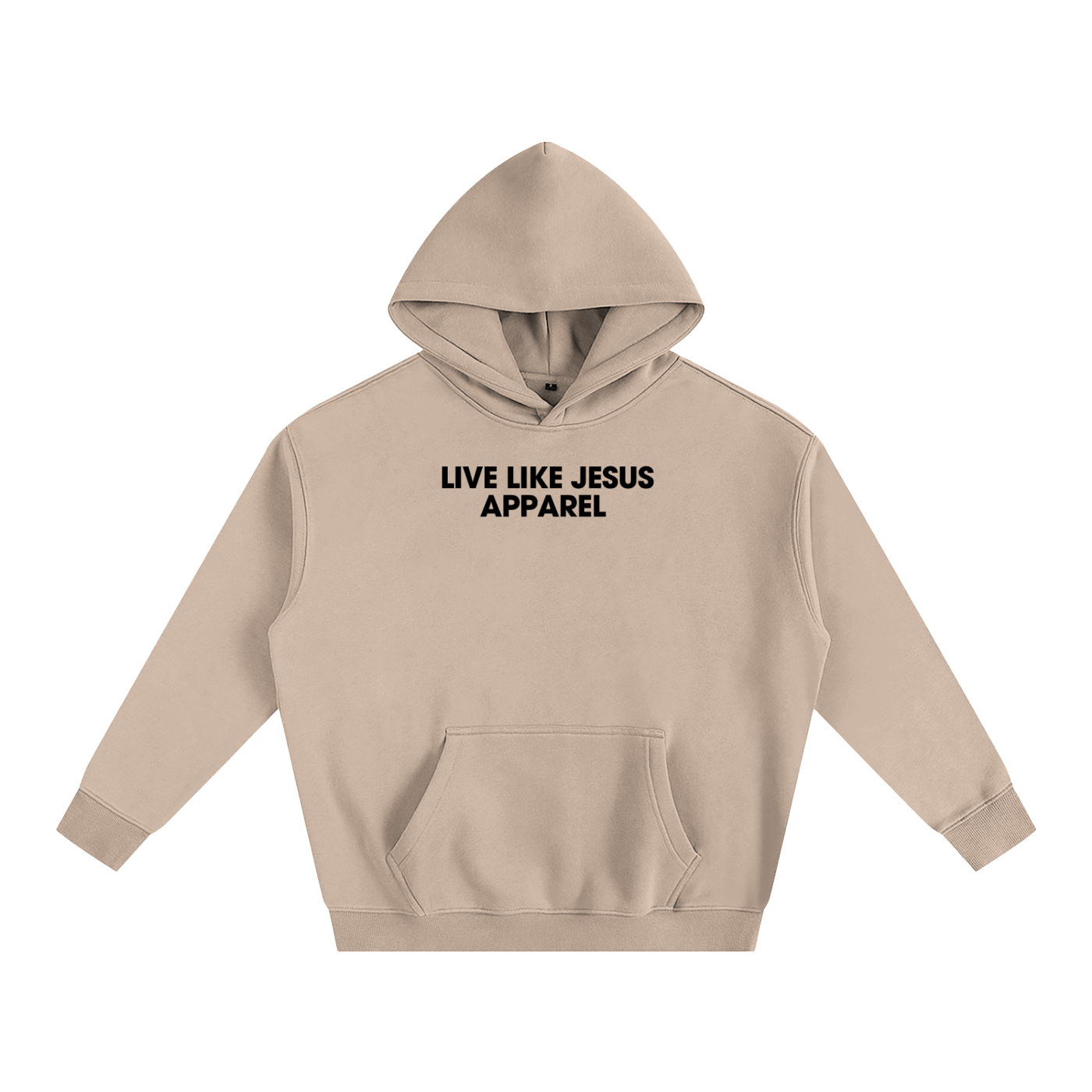 Cross Collage Oversized Hoodie
