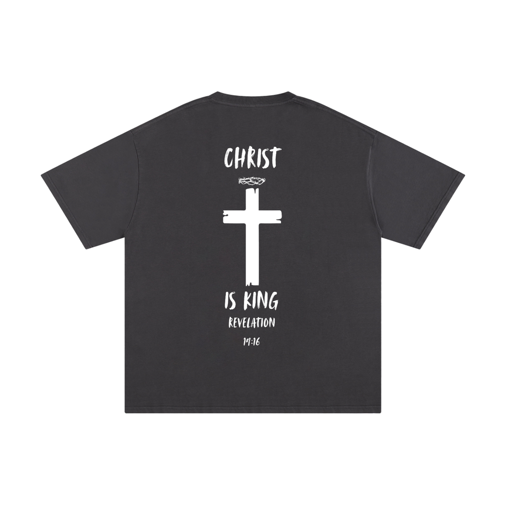Christ is King Unisex Pure Cotton T-Shirt