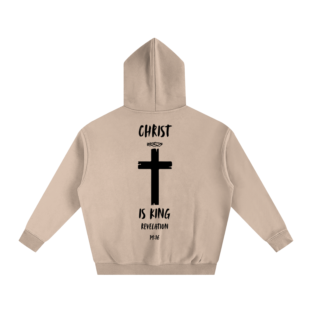 Christ is King Oversize Fleeced Hoodie