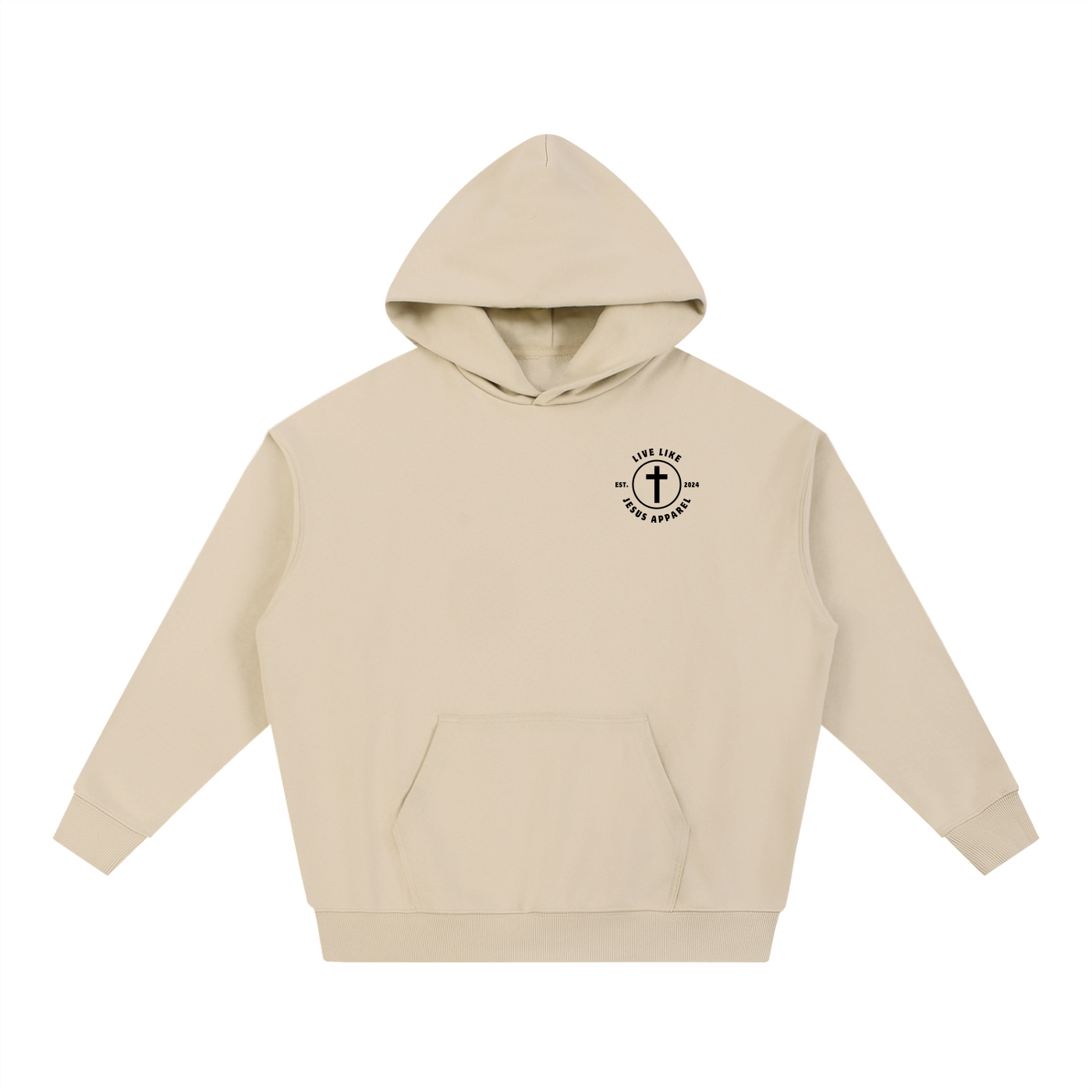 Live Like Jesus Signature Essential Heavyweight Hoodie