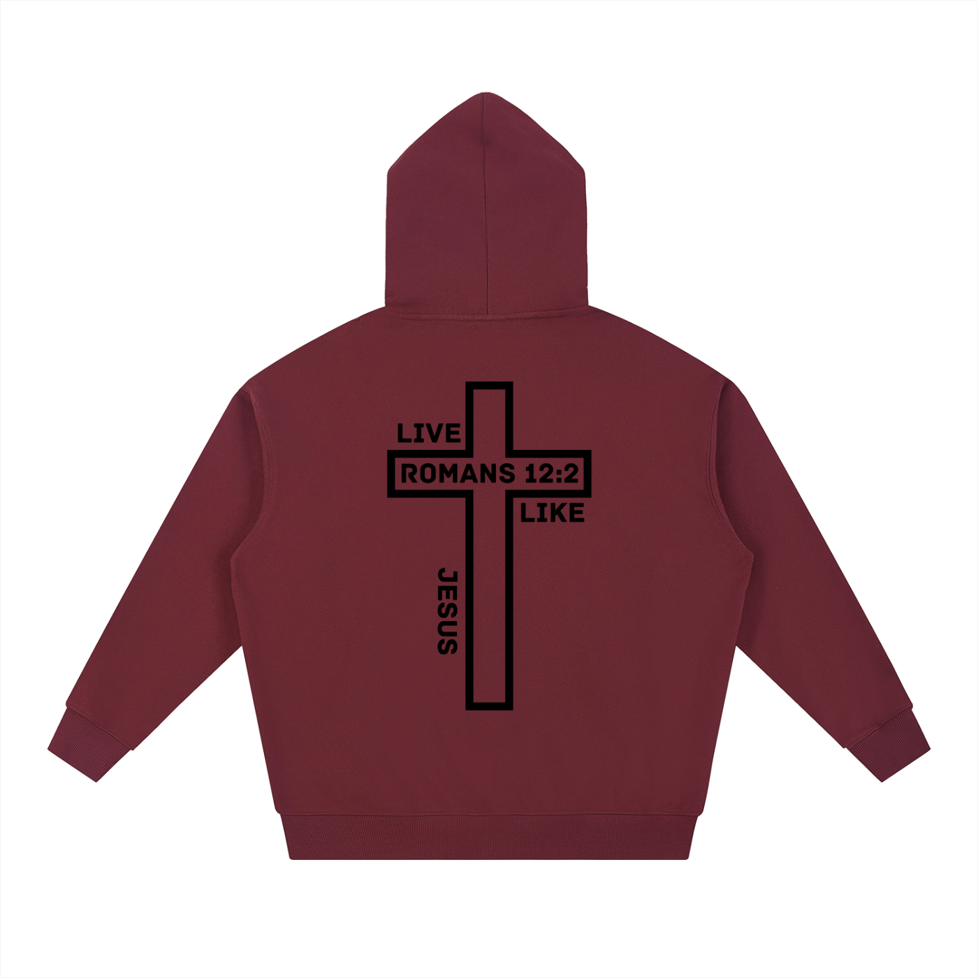 Live Like Jesus Signature Essential Heavyweight Hoodie