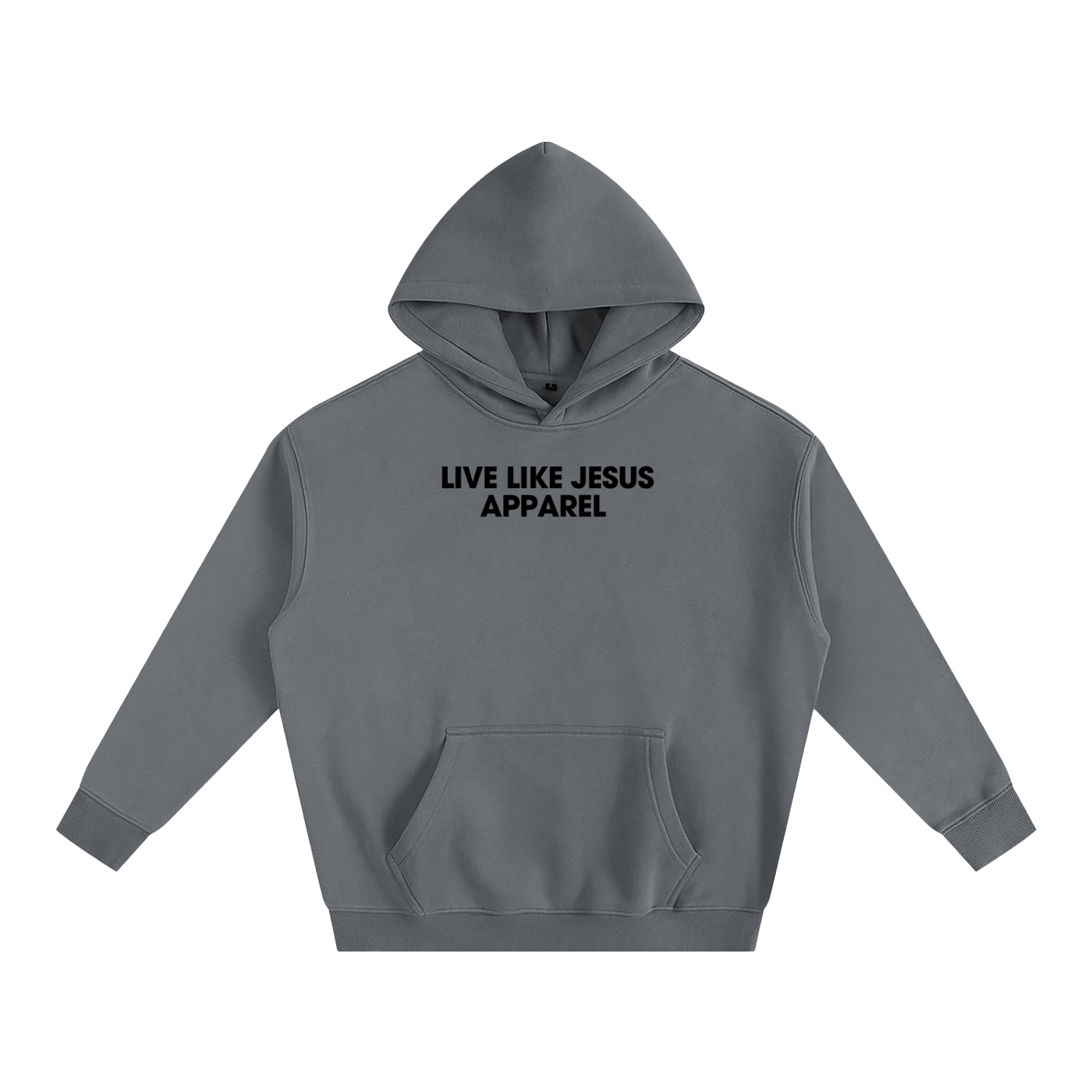 Cross Collage Oversized Hoodie